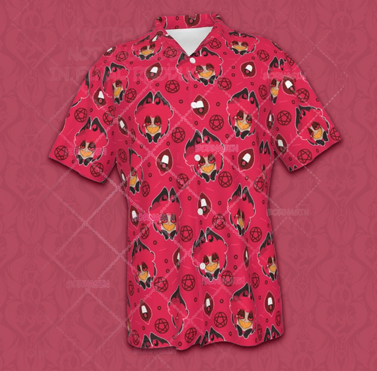 Radio Demon Button-Up Shirt