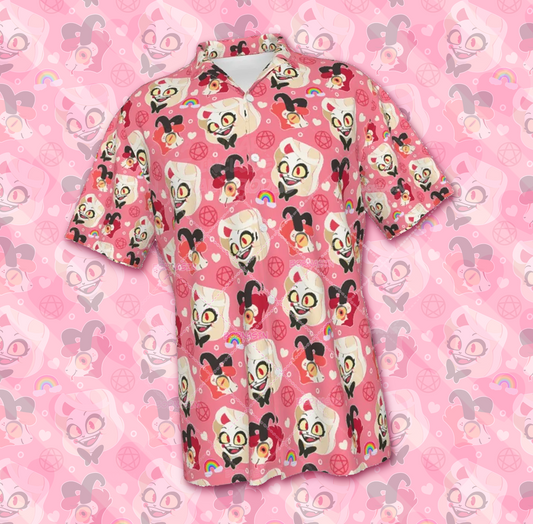 Princess of Hell Button-Up Shirt