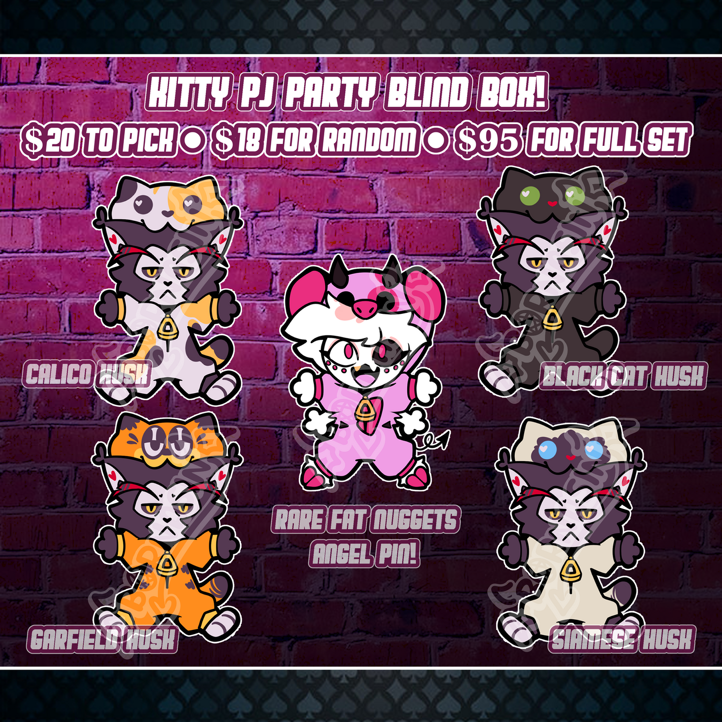 Kitty PJ Party Gacha PRE-ORDER