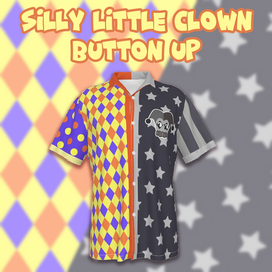 Silly Little Clown Original Button Up