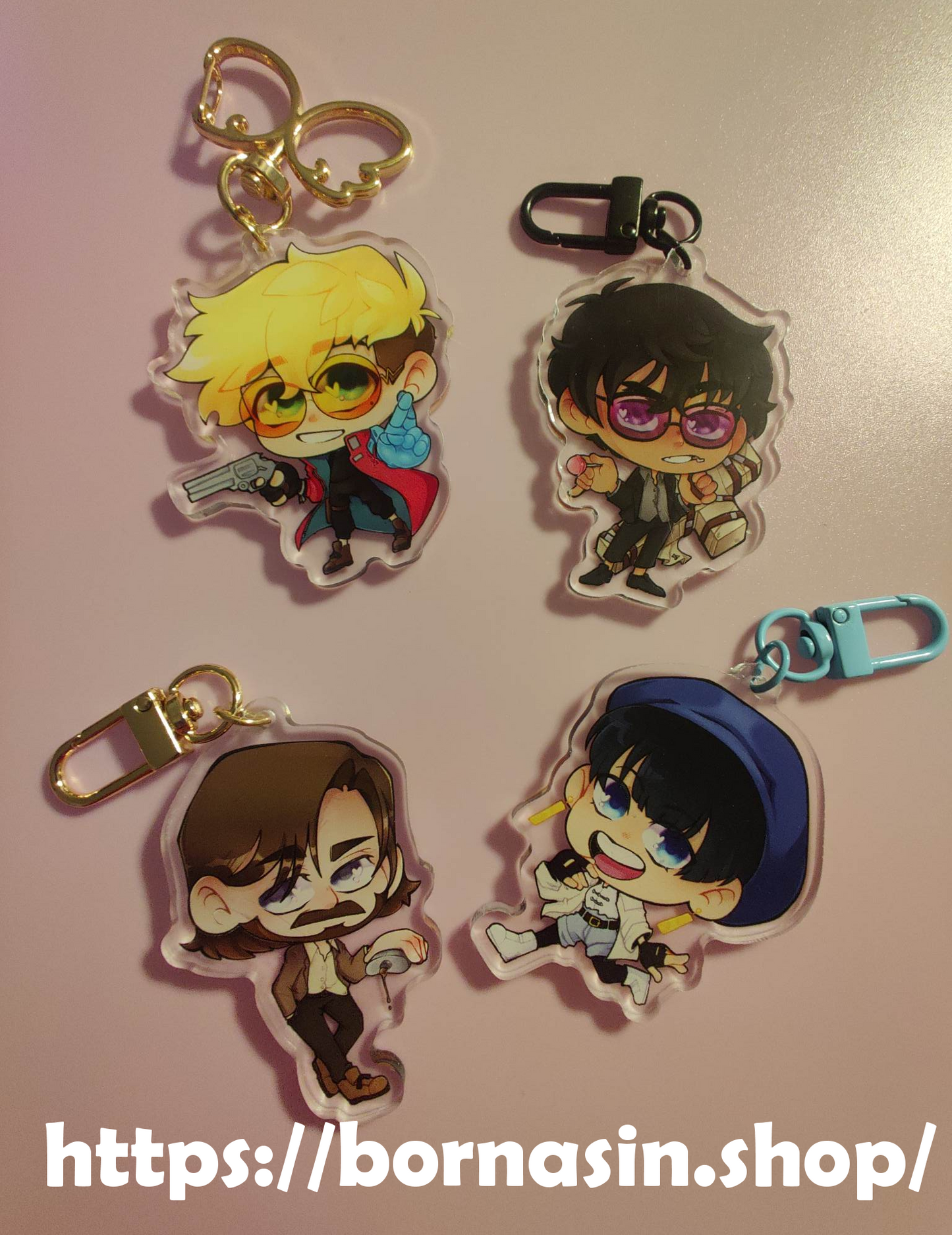 Futuristic Western About Plants Acrylic Charms