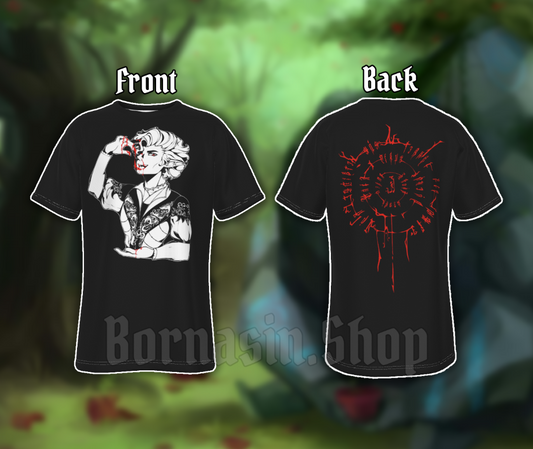 Slutty Vampire Astarion Double-Sided Shirt