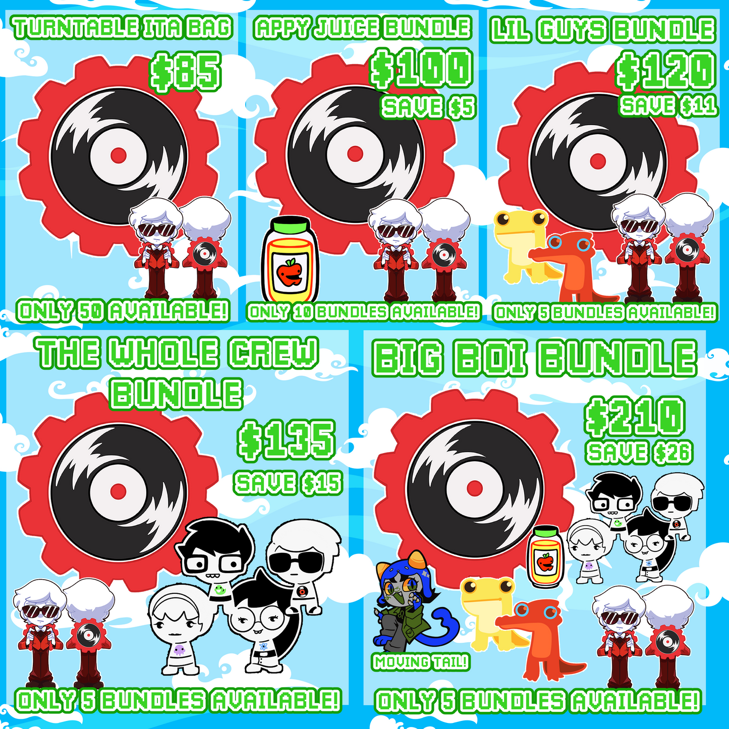 TurnTable Limited Quanity Ita Bag Pre-Order
