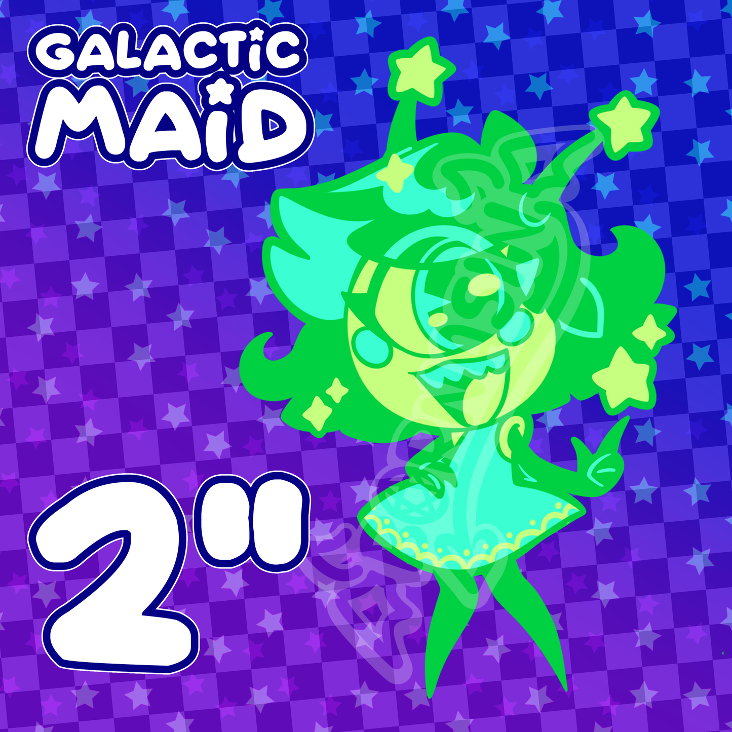 Galactic Maid Enamel Pin PRE-ORDER