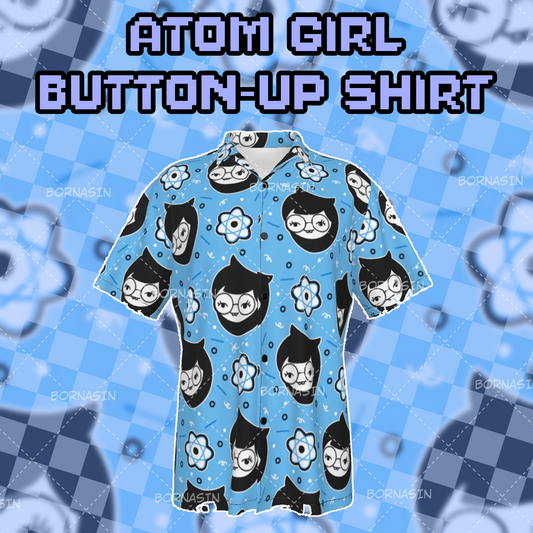 Atom Girl Button-Up Shirt
