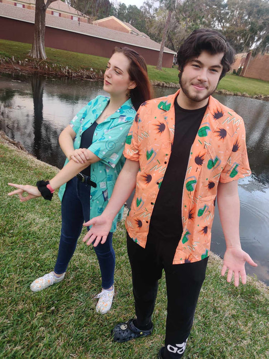 Quirky Guys Button Up Shirt