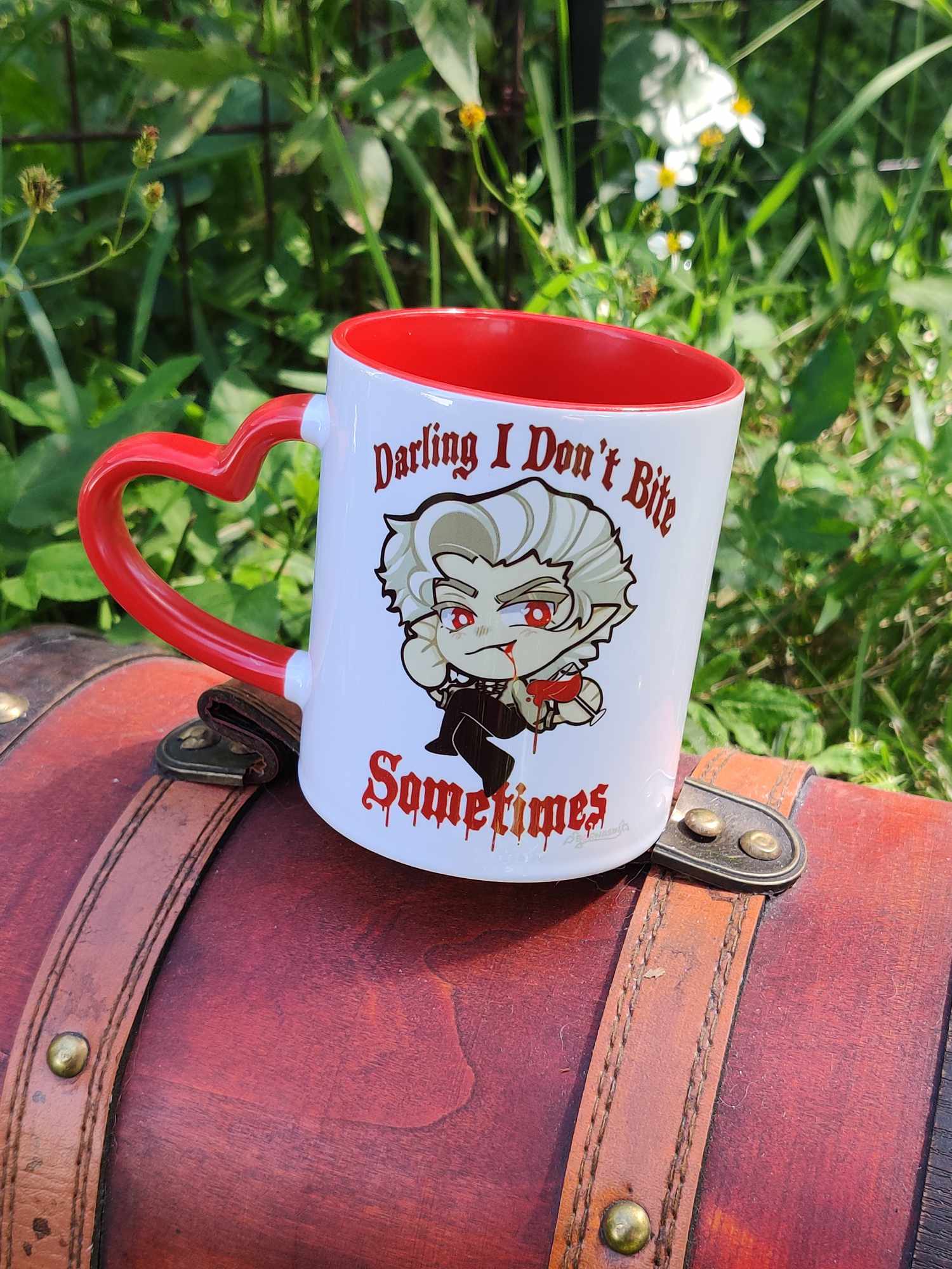 Betty Boop Red Heart Mug