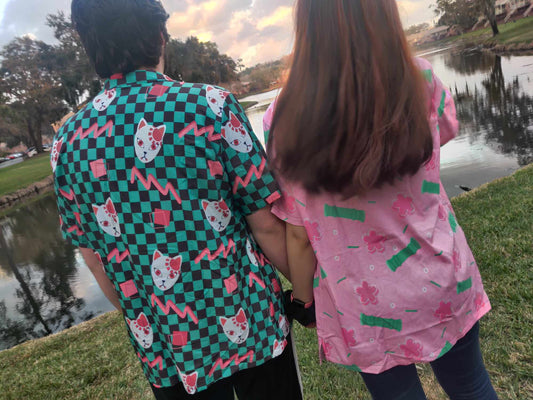 Devil Slicers Button Up Shirts