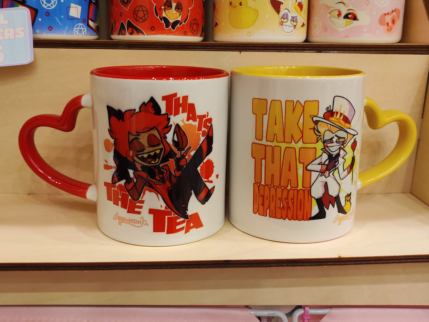 Alastor and Lucifer Mugs!!