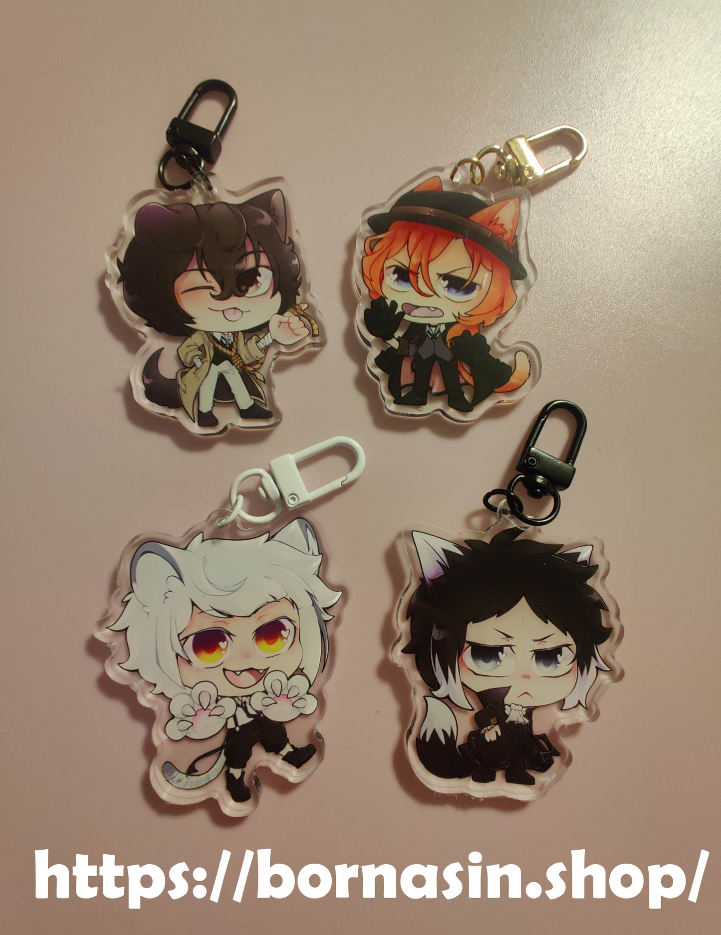 Lost Street Doges Acrylic Charms