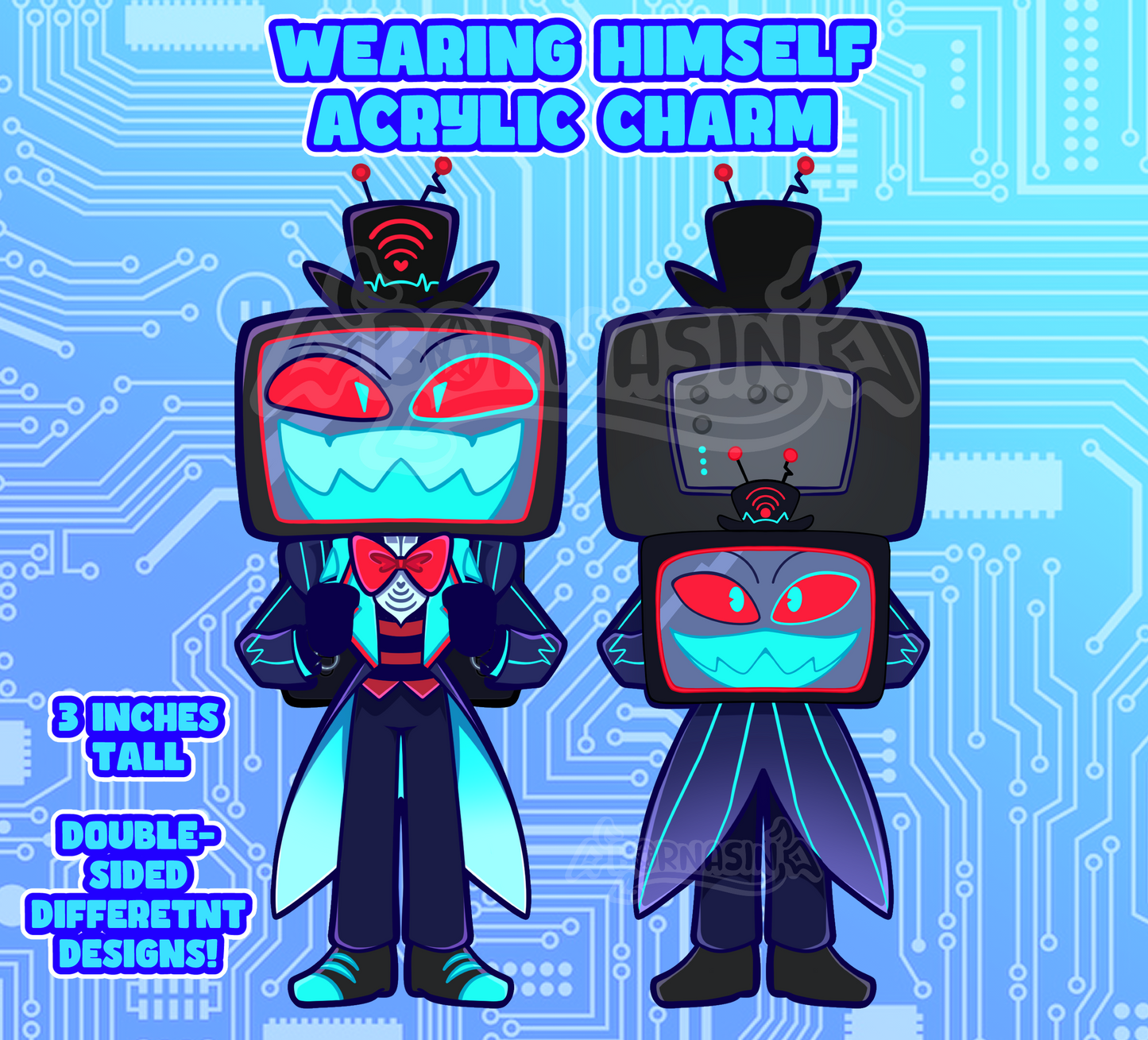 Wearing Himself Acrylic Charm PRE-ORDER