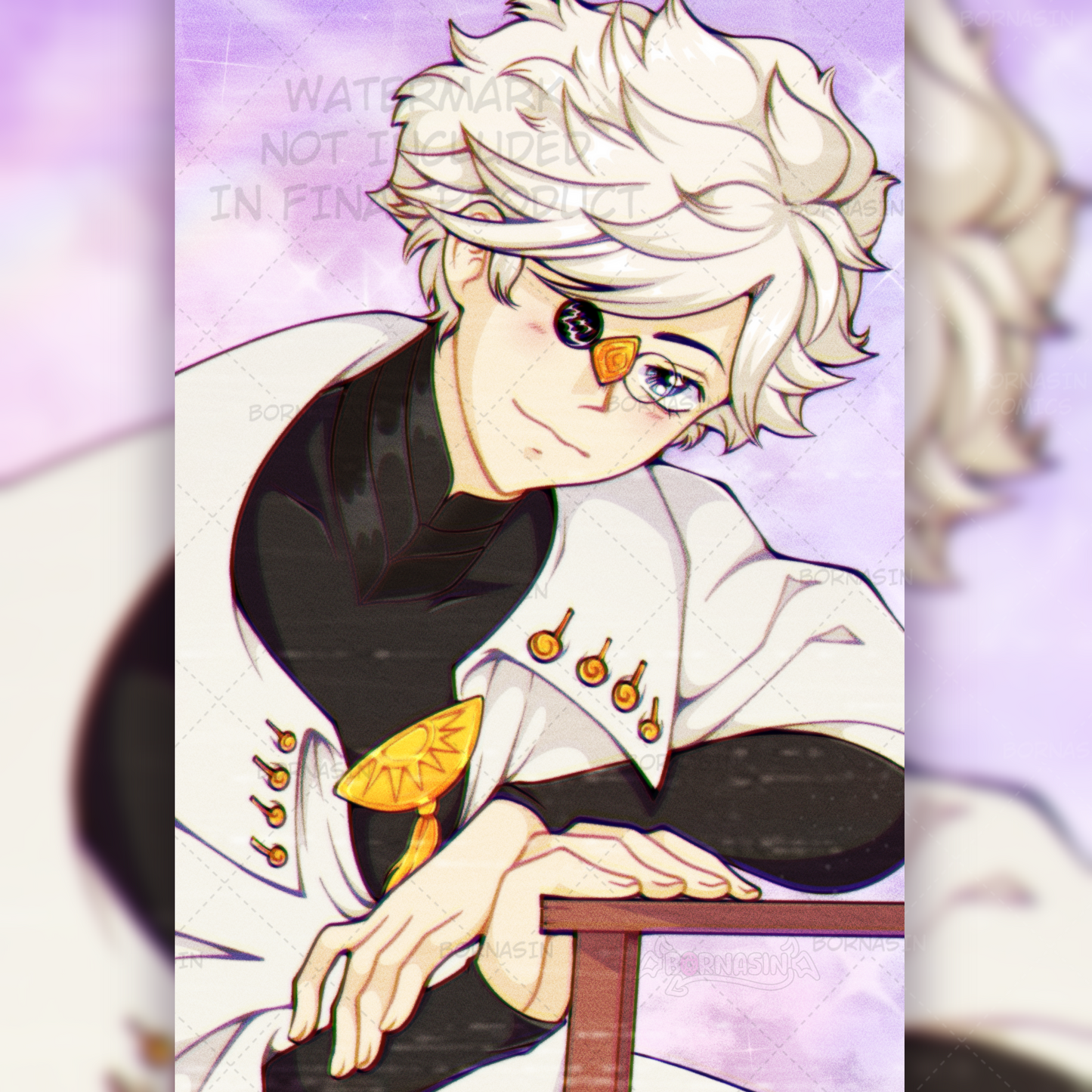 Retro Styled Qifrey Poster