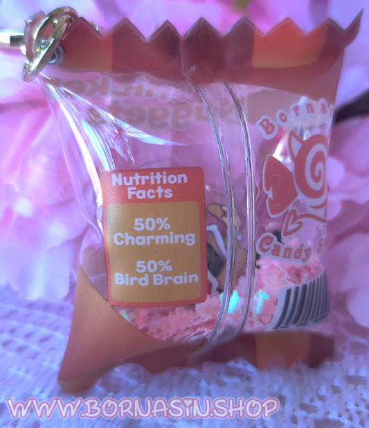 Hero Chicken Nuggets 3d Candy Bag Charm