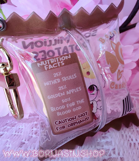 500 Million Potatoes 3d Candy Bag Charm