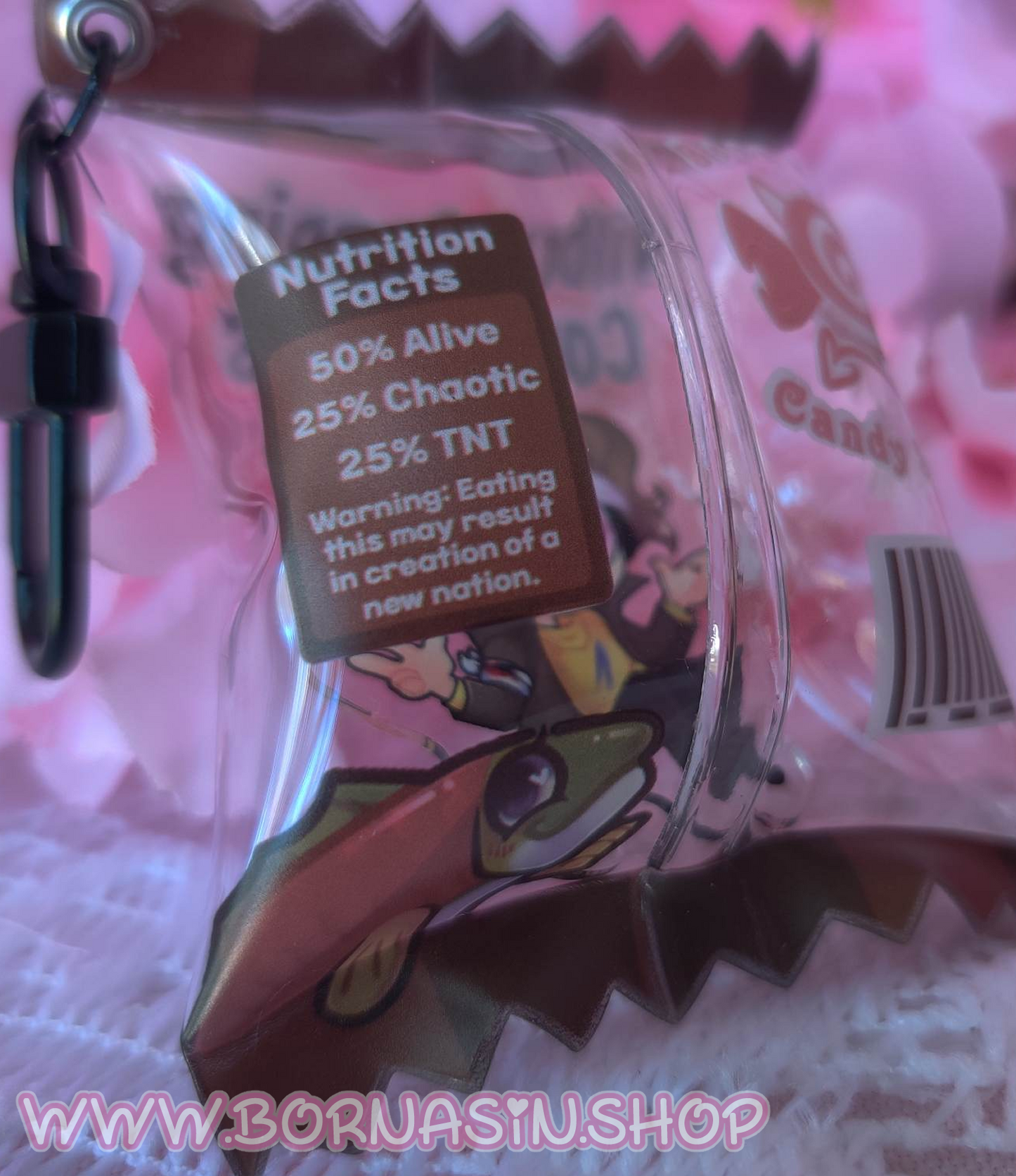 Wilbur Popping Candy Bites 3d Candy Bag Charm