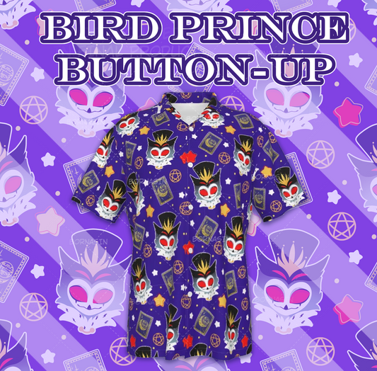 Bird Prince Button-Up Shirt