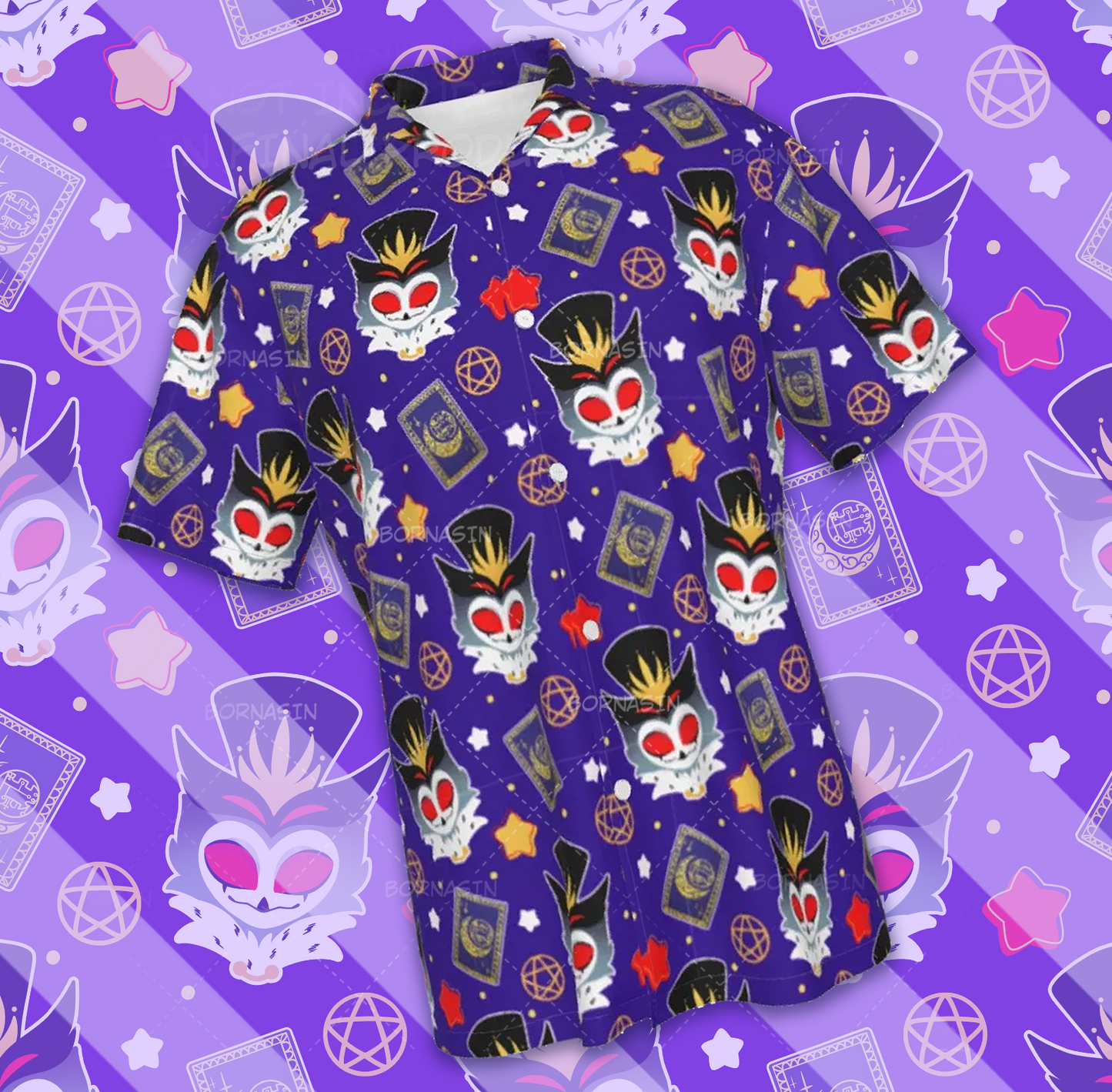 Bird Prince Button-Up Shirt