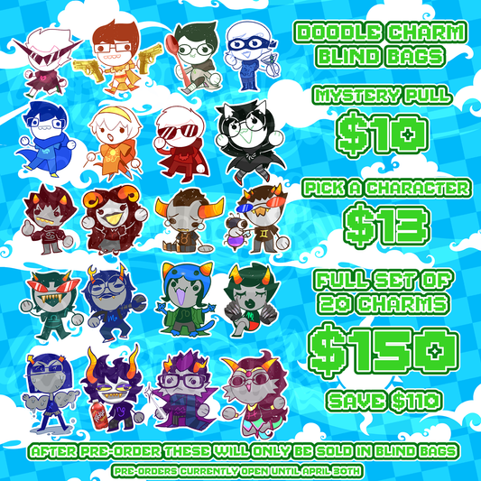 Video Gamerz Silly Doodle Mystery Charms