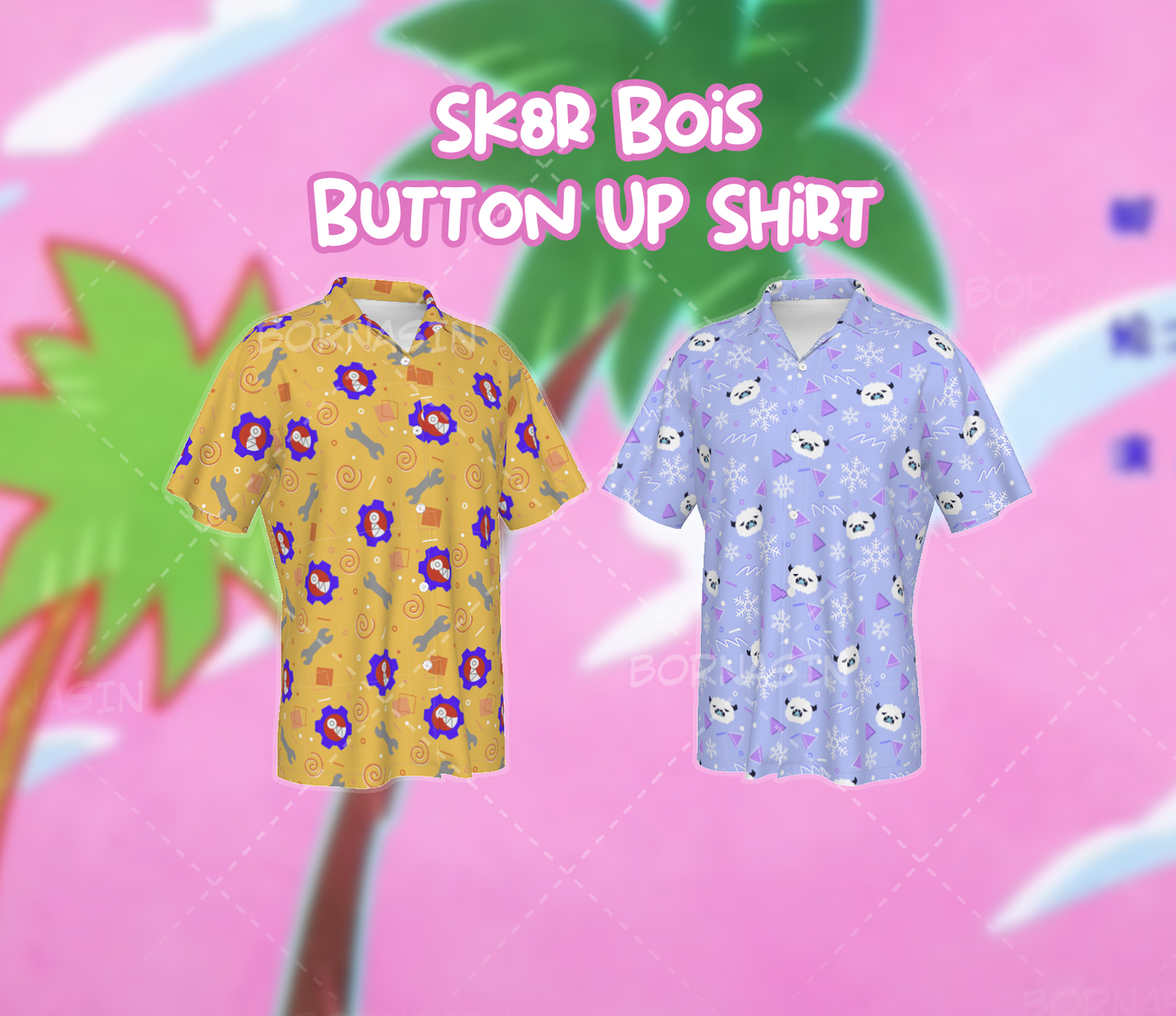 Sk8r Bois Button Up Shirt