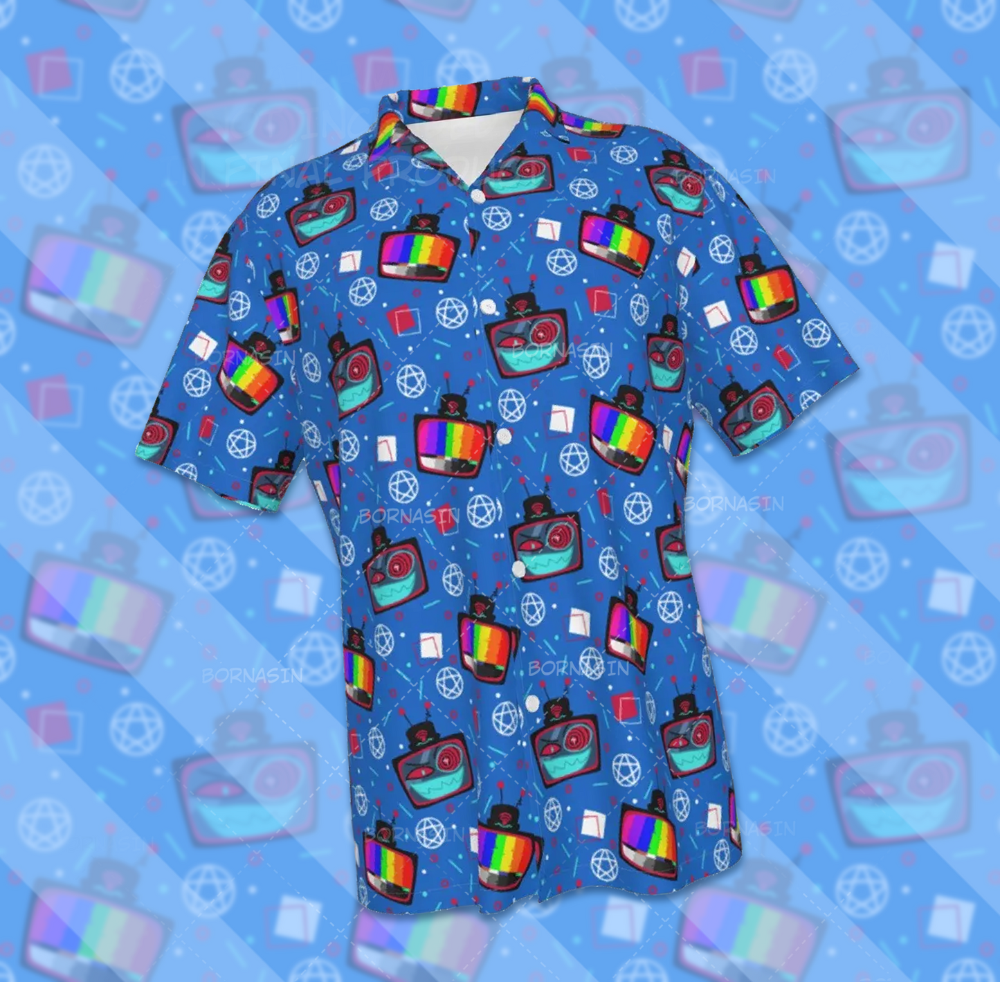 Tech Demon Vox Button-Up Shirt