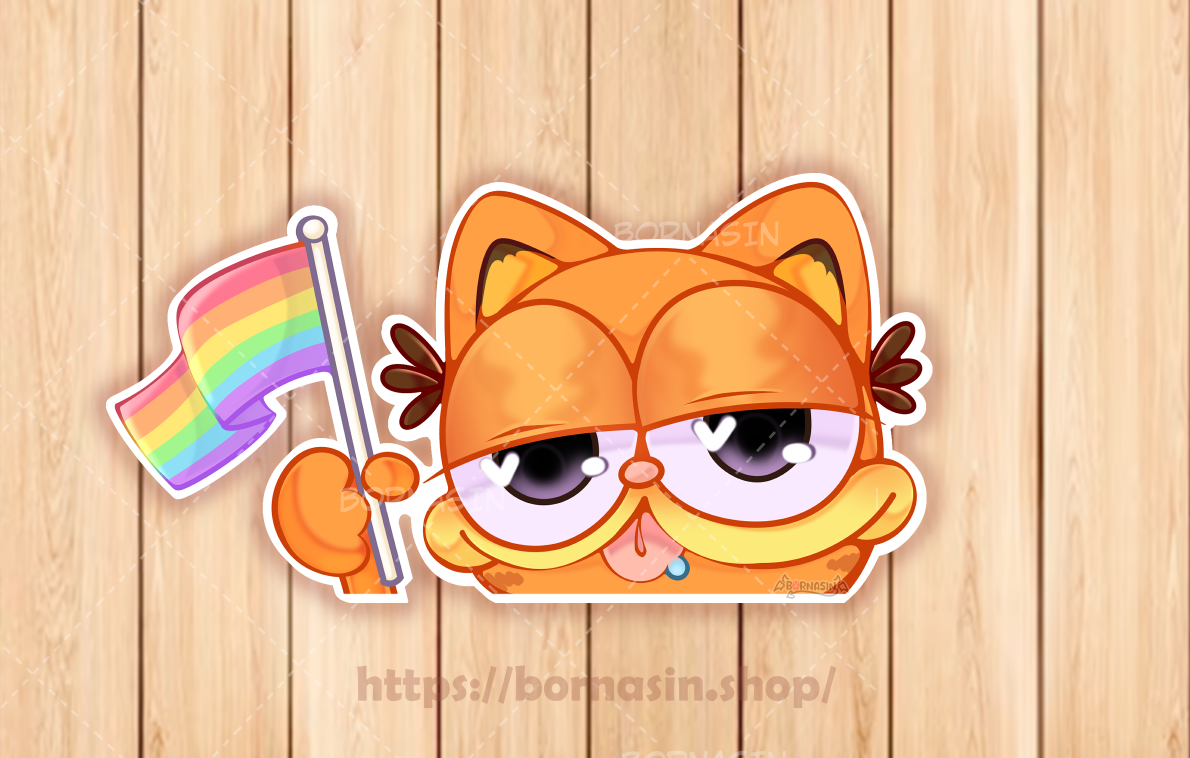Pride-Feild Holographic Sticker