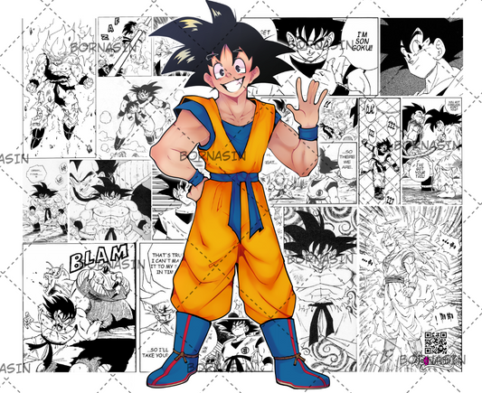 Goku 20oz Metal Tumbler