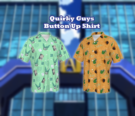 Quirky Guys Button Up Shirt