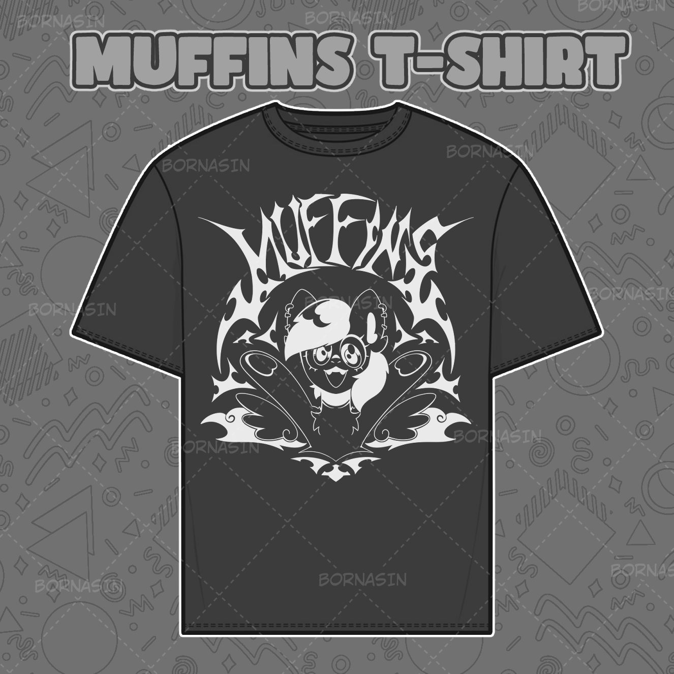 Muffins High Quality Heavyweight T-Shirt