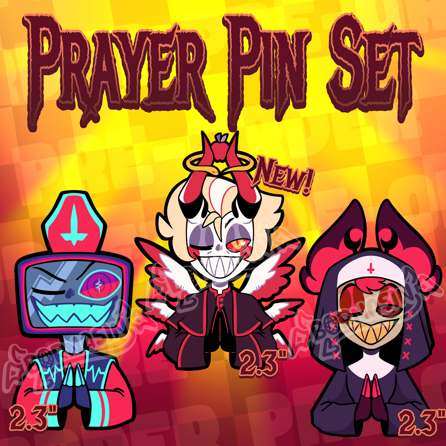 Prayer Enamel Pin Set PRE-ORDER