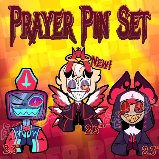 Prayer Enamel Pin Set PRE-ORDER